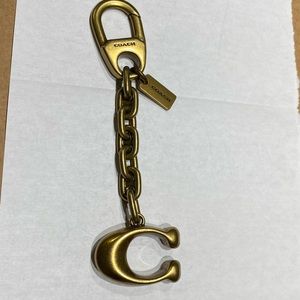 Coach Brass Bag Charm
